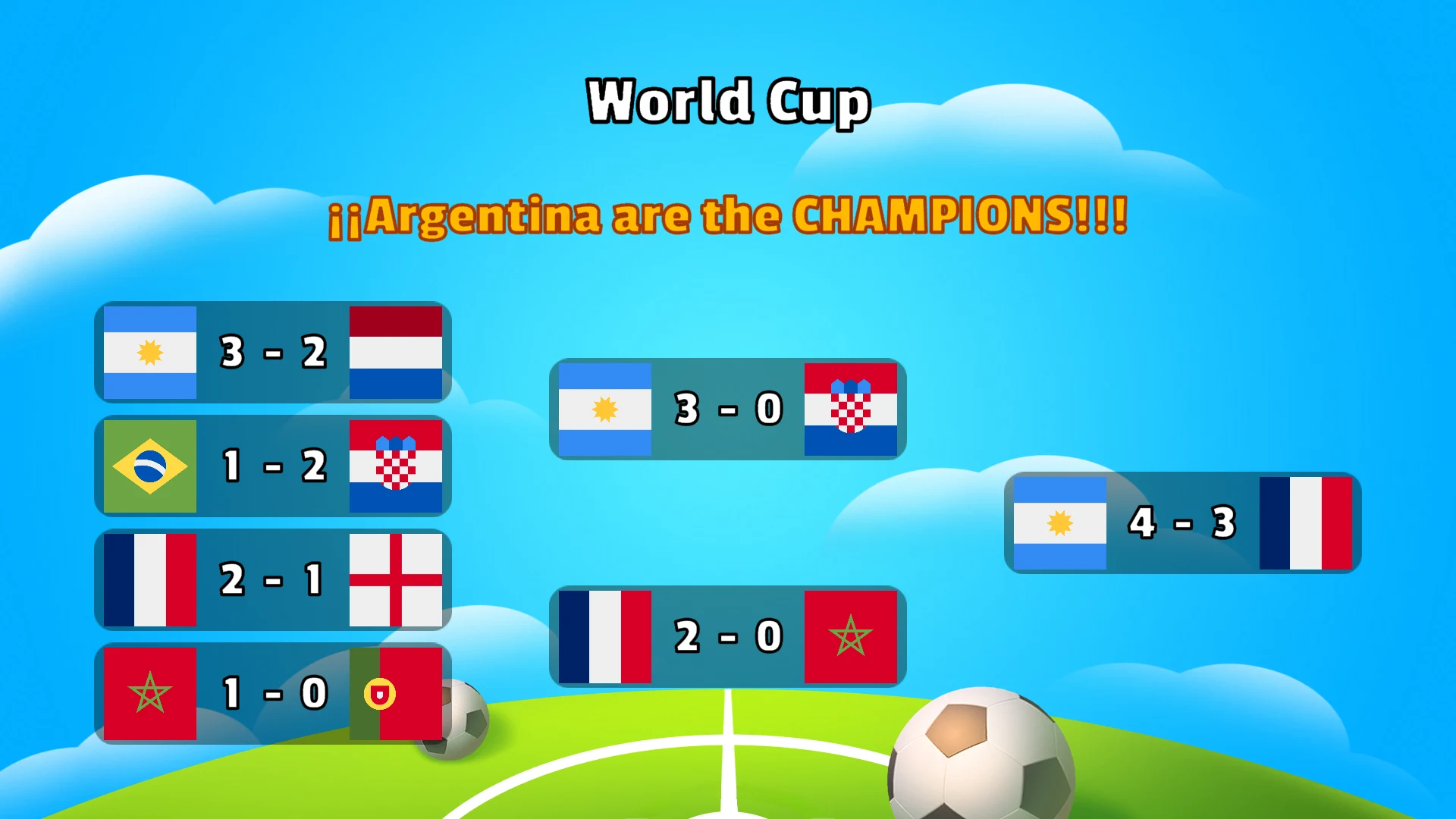 Soccer Caps: Flick Football screenshot