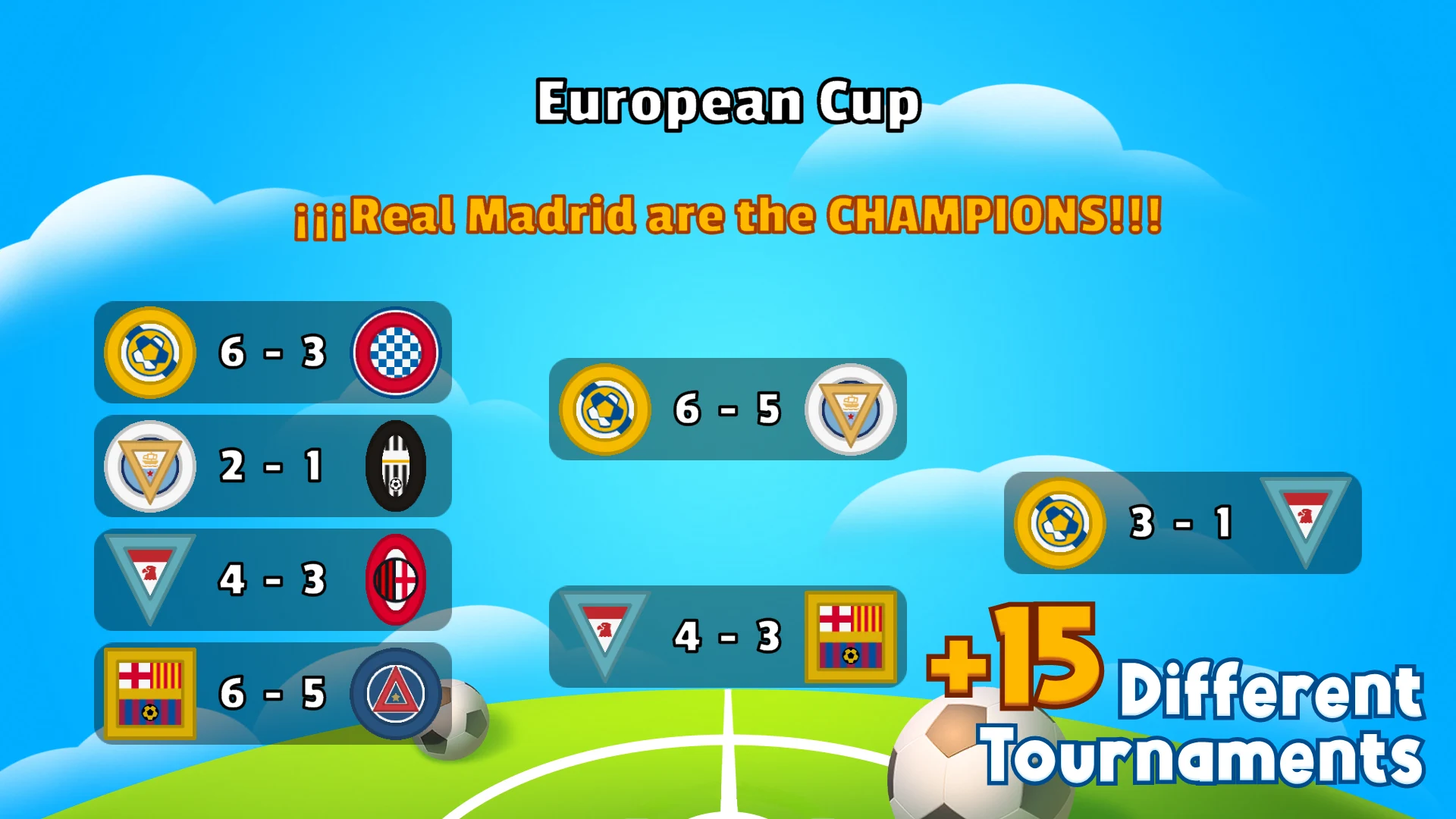 Soccer Caps: Flick Football screenshot